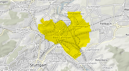 Immobilienpreisekarte Stuttgart Bad Cannstatt